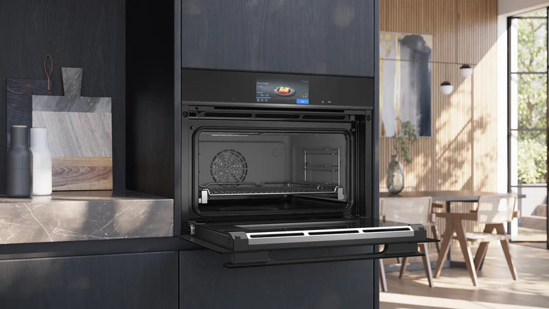 Siemens iQ 700 CS958GDD1, Built-In Compact Oven with Steam Function
