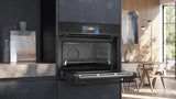 Siemens iQ 700 CS958GDD1, Built-In Compact Oven with Steam Function