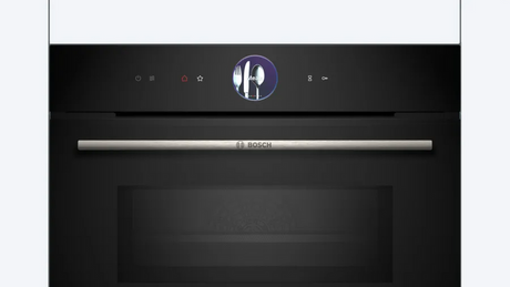 Bosch Series 8 CMG7361B1B, Built-in compact oven with microwave function