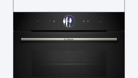 Bosch Series 8 CSG7361B1, Built-in compact oven with steam function