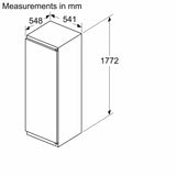 Bosch Series 2 KIR81NSE0G, Built-in fridge