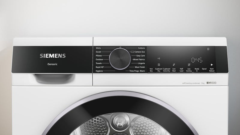 Siemens iQ 500 WQ45G209GB, Heat pump tumble dryer