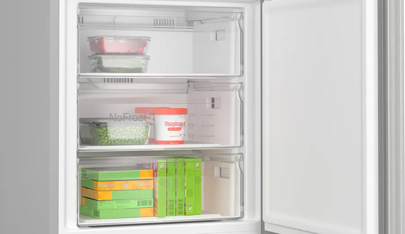 Bosch Series 4 KGN492LDFG, Free-standing fridge-freezer with freezer at bottom