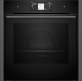 Neff N 90 B64VT73G0B, Built-in oven with added steam function