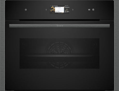 Neff N 90 C24FS31G0B, Built-in compact oven with steam function