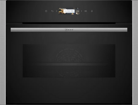 Neff N 70 C24MR21N0B, Built-in compact oven with microwave function