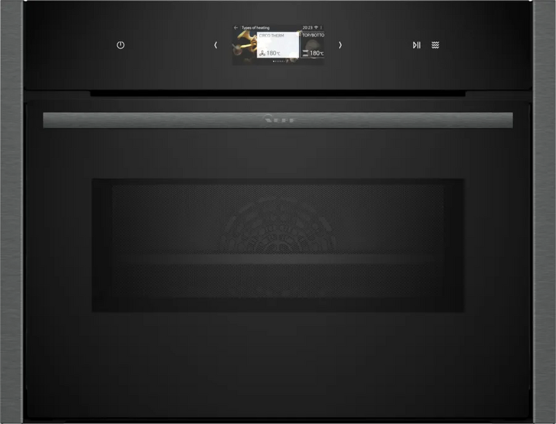 Neff N 90 C24MS31G0B, Built-in compact oven with microwave function