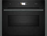 Neff N 90 C24MS31G0B, Built-in compact oven with microwave function