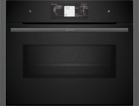 Neff N 90 C24MT73G0B, Built-in compact oven with microwave function