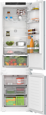 Bosch Series 4 KIN96VFD0, Built-in fridge-freezer with freezer at bottom