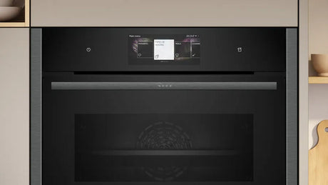 Neff N 90 C24FT53G0B, Built-in compact oven with steam function