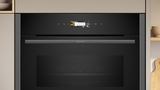 Neff N 70 C24MR21G0B, Built-in compact oven with microwave function