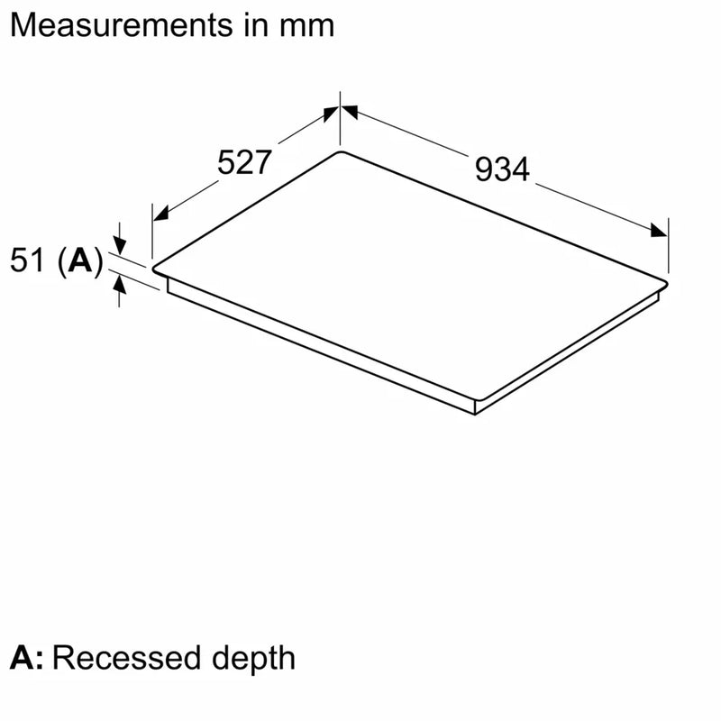 Neff N 90 T69YYX4C0, Flex induction hob