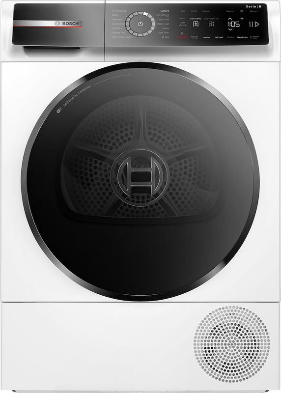 Bosch Series 8 WQB246C9GB, Heat pump tumble dryer