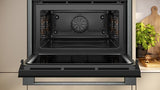 Neff N 70 C24MR21G0B, Built-in compact oven with microwave function