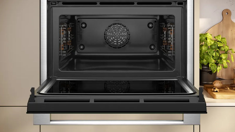 Neff N 70 C24MR21N0B, Built-in compact oven with microwave function