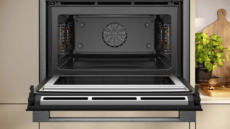 Neff N 90 C24MS31G0B, Built-in compact oven with microwave function