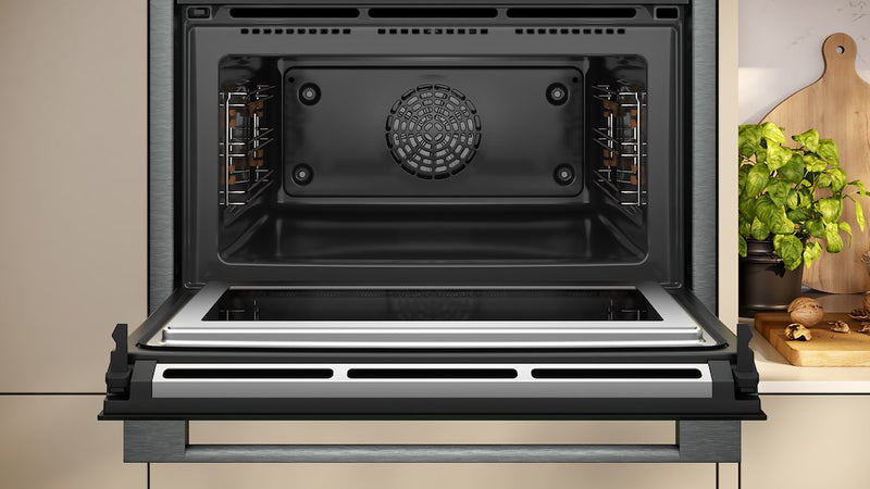 Neff N 90 C24MS71G0B, Built-in compact oven with microwave function