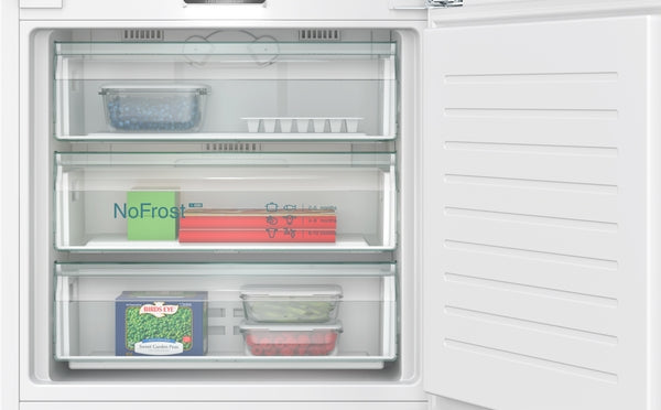 Siemens iQ 500 KB96NADD0G, built-in fridge-freezer with freezer at bottom
