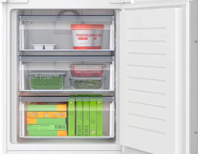 Bosch Series 2 KIN96NSE0G, built-in fridge-freezer with freezer at bottom