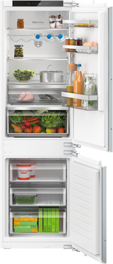 Bosch Series 4 KIN86VFE0G, Built-in fridge-freezer with freezer at bottom