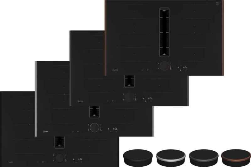 Neff N 90 V68YYX4C0, Induction hob with integrated ventilation system