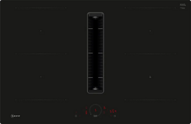 Neff N 70 V58PHQ4C0, Induction hob with integrated ventilation system