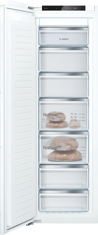 Bosch Series 4 GIN81VEE0G, Built-In Freezer - Fixed Hinge