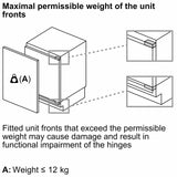 Neff N 50 GU7212FE0G, built-in freezer