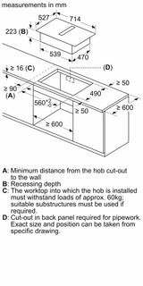 Neff N 70 V57YHQ4C0, Induction hob with integrated ventilation system