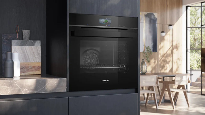 Siemens iQ 700 HR976GMB1B, Built-In Oven with Steam Function