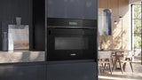 Siemens iQ 700 CM924G1B1B, Built-In Compact Oven with Microwave Function
