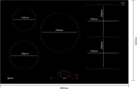 Neff N 70 T68FHV4L0, Flex induction hob