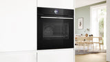 Bosch Series 8 HRG7764B1B, Built-in oven with added steam function