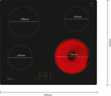 Neff N 50 T16NBE1L, Electric hob
