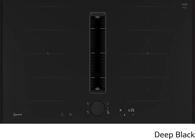Neff N 90 V68YYX4C0, Induction hob with integrated ventilation system