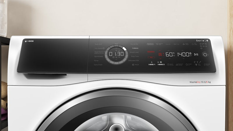 Bosch Series 8 WNC25410GB, Washer dryer