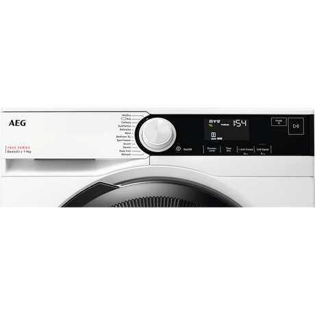 AEG TR739G4B 7000 Series 9kg Heat Pump Tumble Dryer