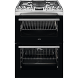 AEG CKX6540ACM 60cm Dual Fuel Double Cooker