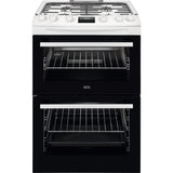 AEG CGX6130ACW 60cm Double Oven Gas Cooker - White