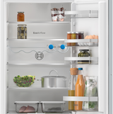 Bosch Series 4 KIV87VFE0G, Built-in fridge-freezer with freezer at bottom