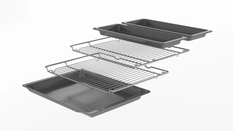 Bosch Series 4 NBS533BS0B, Built-under double oven