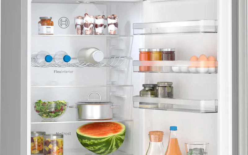 Bosch Series 4 KGN392LBFG, Free-standing fridge-freezer with freezer at bottom