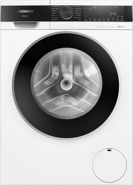 Siemens iQ 500 WG46G2Z1GB, Washing Machine 9kg 1600rpm - White