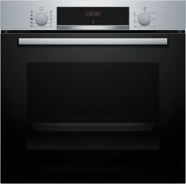 Bosch Series 4 HQA534BS3B, Built-in oven with added steam function