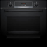 Bosch Series 4 HQA574BB3B, Built-in oven with added steam function