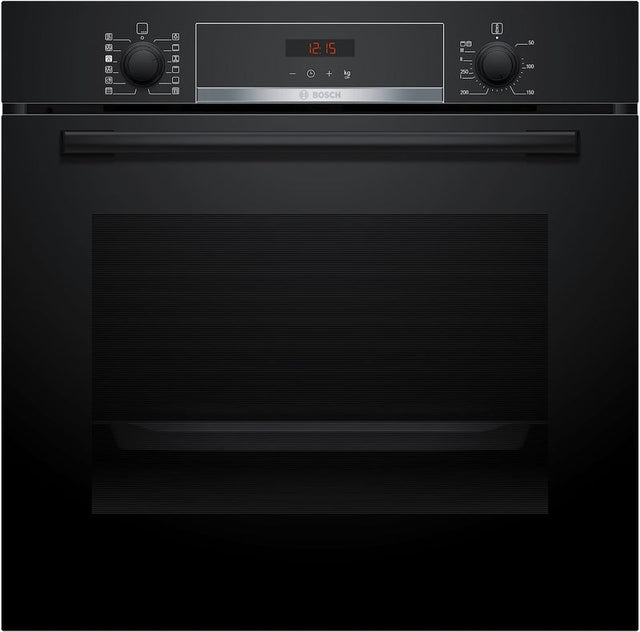 Bosch Series 4 HQA574BB3B, Built-in oven with added steam function
