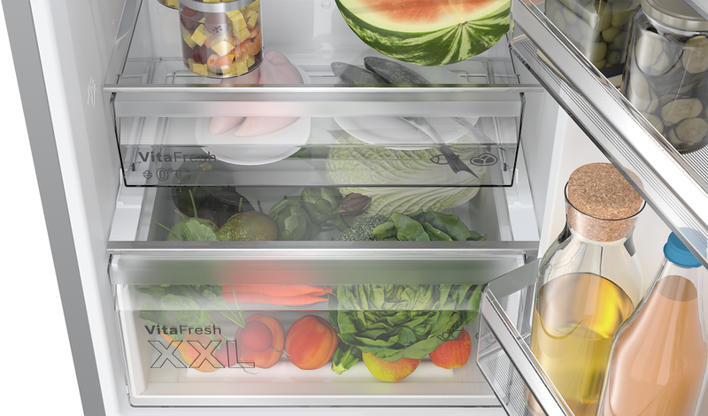 Bosch Series 4 KGN392LAFG, Free-standing fridge-freezer with freezer at bottom