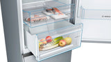 Bosch Series 4 KGN392LEBG, Free-standing fridge-freezer with freezer at bottom