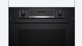 Bosch Series 4 HQA574BB3B, Built-in oven with added steam function